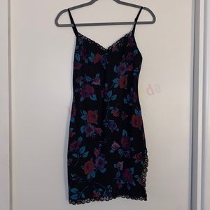 Black Floral Dress